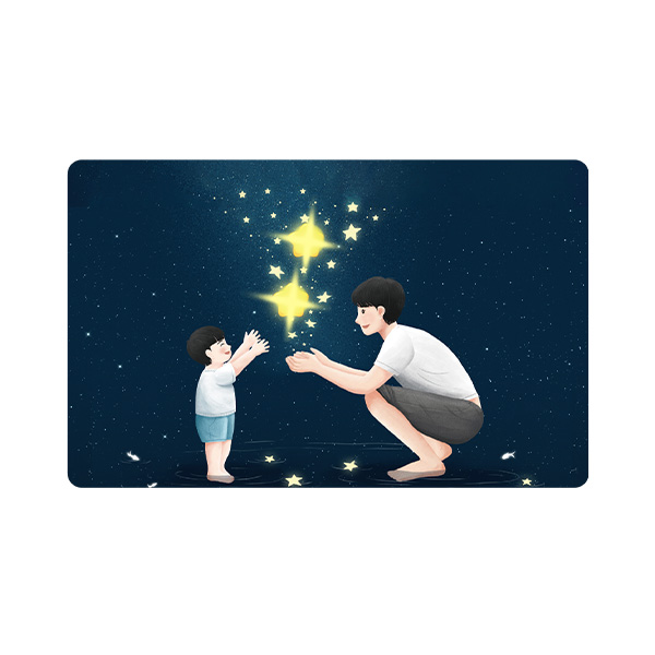 NFC燈卡NFC感應(yīng)發(fā)光PVC燈卡